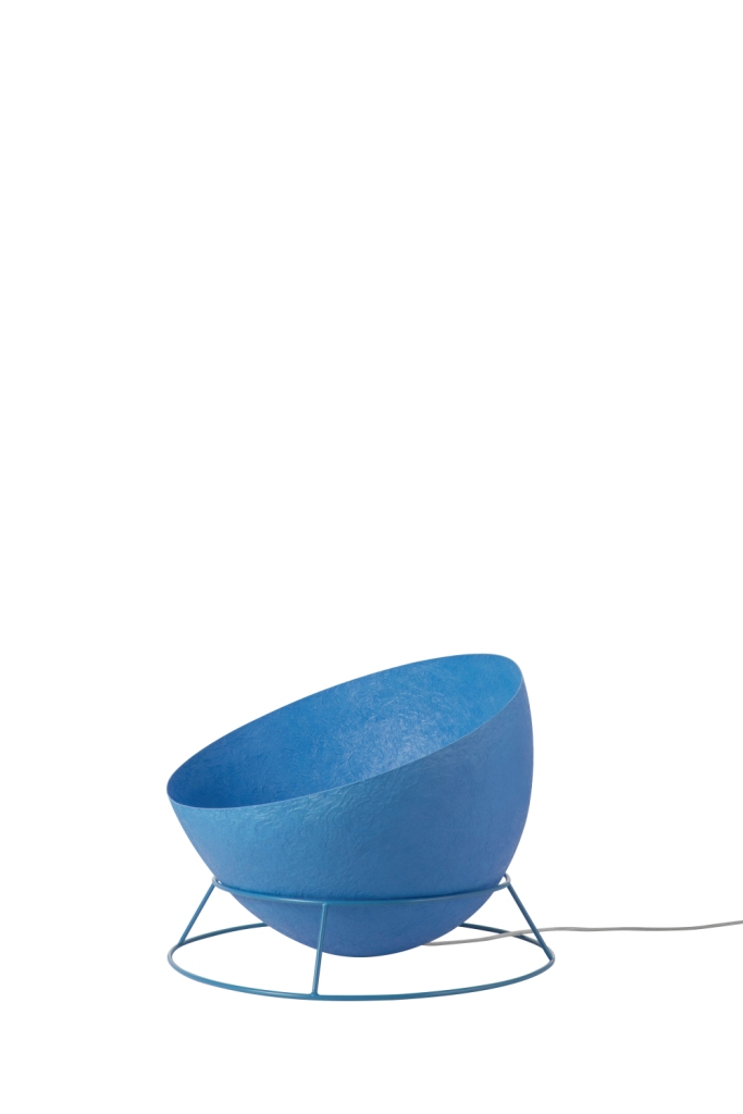 Floor Lamp H2O F Nebulite In-Es Artdesign Collection Luna Color Blue Size 27,5 Cm Diam. 46 Cm